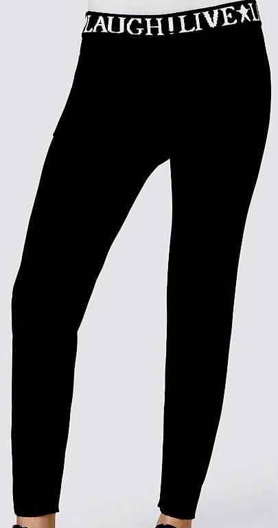Pantaloni: Joggingpants u. Pullover LIVE, LOVE, LAUGH! schwarz Gr. 38 – Nuovo (secondo la descrizione) da Thun venduto da urs_p58q 4
