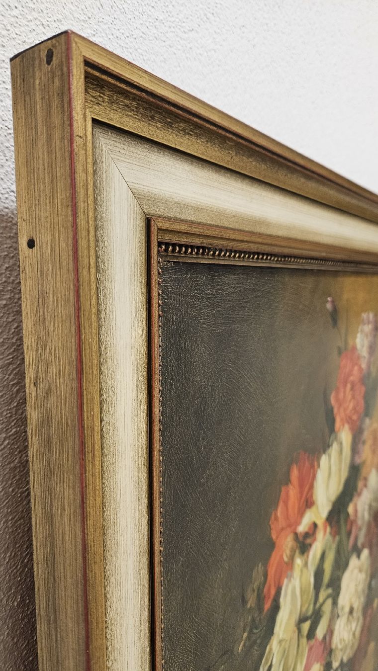 Dipinti: Ölgemälde Stillleben Blumenstrauss Kunst Bild – Usato da Schaan venduto da car_wrv2 2