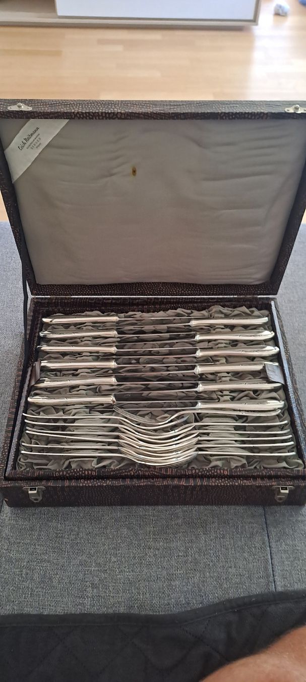 Bestecksets: Erich NeitmannMKM versilbertes Besteck-Set(48-teilig) – Neu (gemäss Beschreibung) aus Fahrwangen von zou_9725 2