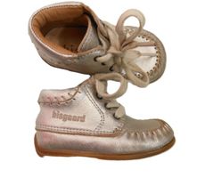 weiche BISGAARD Gr. 21 Leder Halbschuhe GOLD NP80.-+