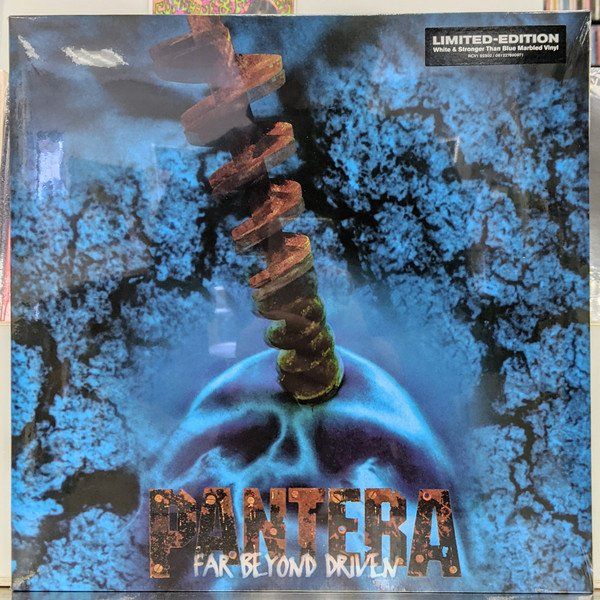Dischi in vinile: Pantera–Far Beyond Driven-White & Stronger Than Blue Vinyl! – Nuovo e nell'imballaggio originale da Brittnau venduto da Zibu