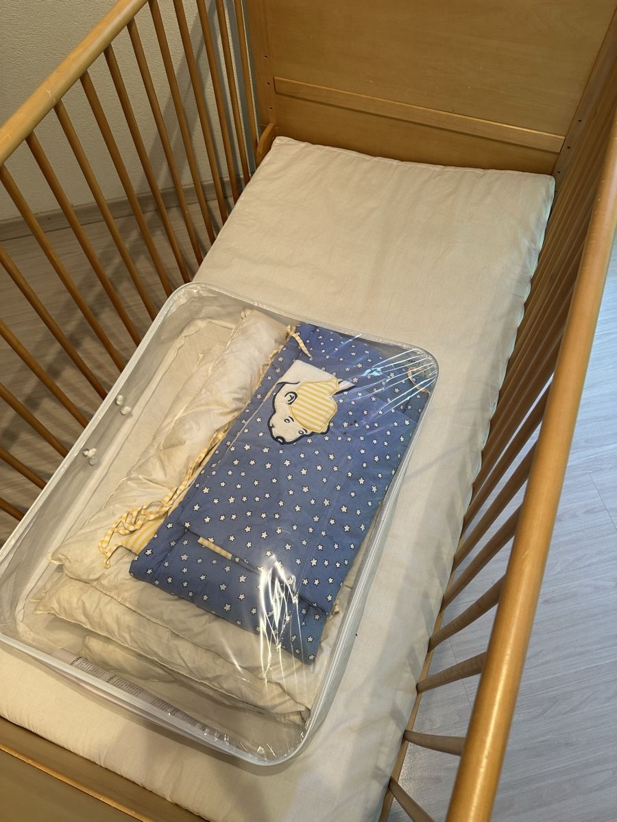 Letti: Kinderbett mit Matratze und Duvet – Usato da Lenzburg venduto da hit_vf2p 2
