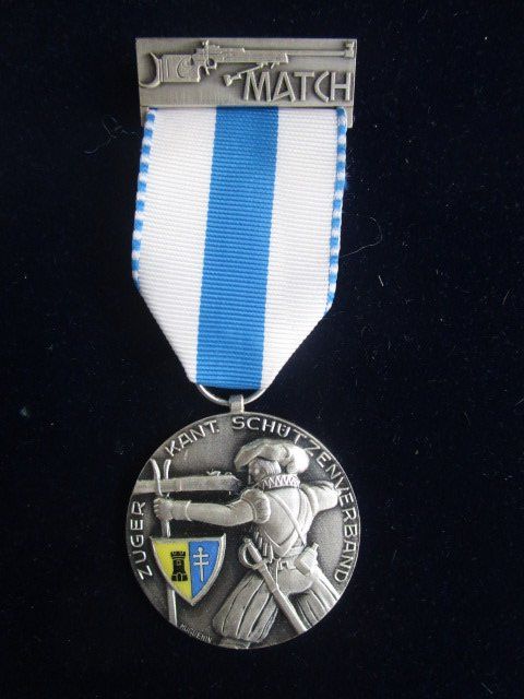 Médailles: Zuger Kantonal - Match Stutzer - Email-Wappen Baar – Neuf (Voir description) à Luzern par Horoskop1