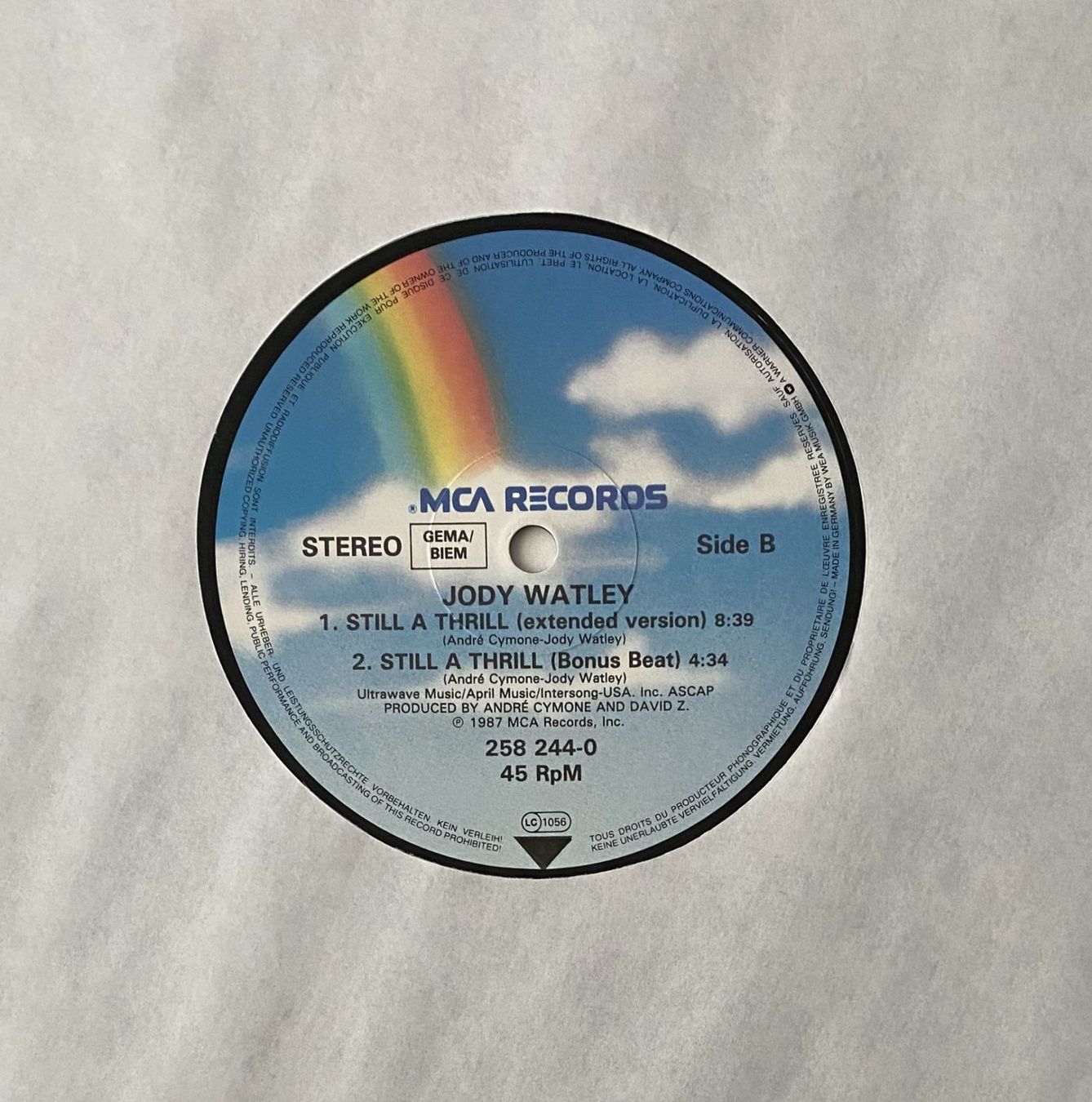 Dischi in vinile: Jody Watley, Still A Thrill – Nuovo (secondo la descrizione) da Flums venduto da Empe1 3