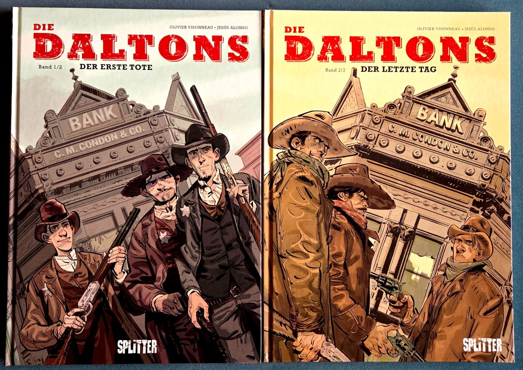 Fumetti: Visonneau / Alonso - Die Daltons - Band 1/2-2/2 - Comic – Nuovo (secondo la descrizione) da Reinach BL venduto da solidsenders