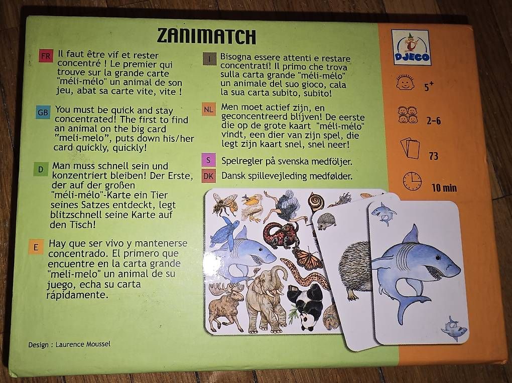 Spiele: Jeu zanimatch – Gebraucht aus Chavannes-Renens von Coco200 1