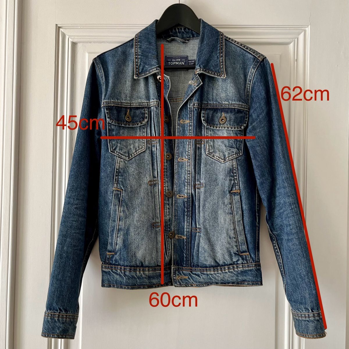 Giacche: Veste denim TOPMAN – Usato da Lausanne venduto da micou47 3