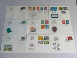 9 Stück Ersttagsbrief (99)
