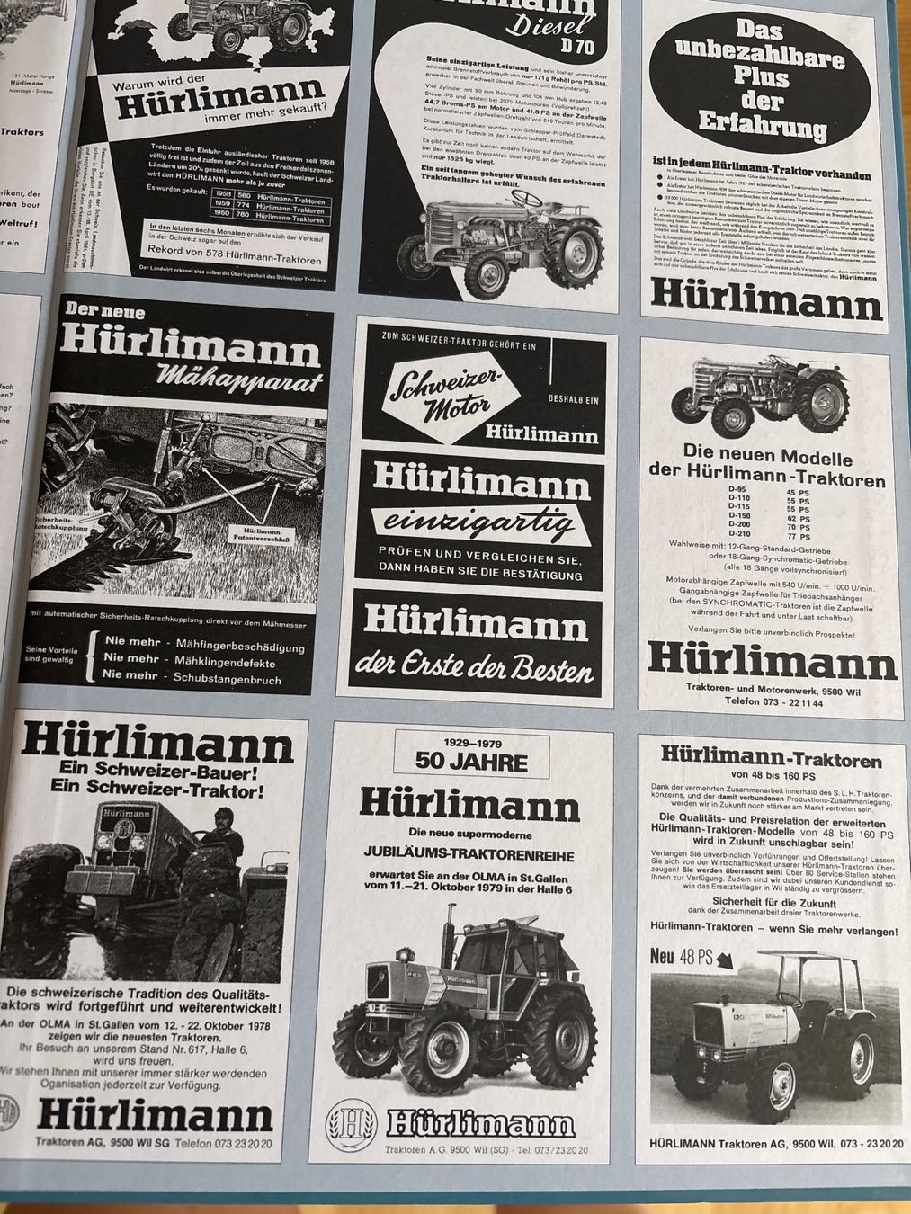 Livres: Hürlimann Prospekte – D'occasion à Lauwil par Turbo-Schnecke 3