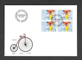 CH FDC Viererblock 1983