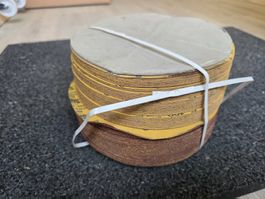 1 Posten Schleifpapier rund 120 er Körnung - Siawat FC - SIA