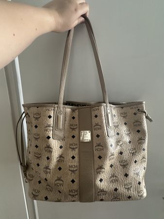Original MCM Shopper mit Clutch
