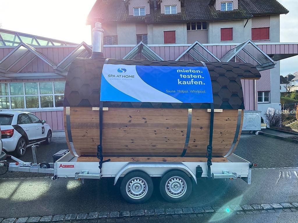 Sauna & Accessori: Mobile Fasssauna zu vermieten – Usato da Amriswil venduto da HannemannMediaAG 2