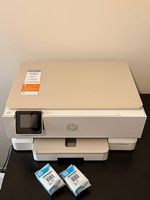 HP Envy Inspire 7220e | wie NEU | 4x Patronen (HP 303 B + C)