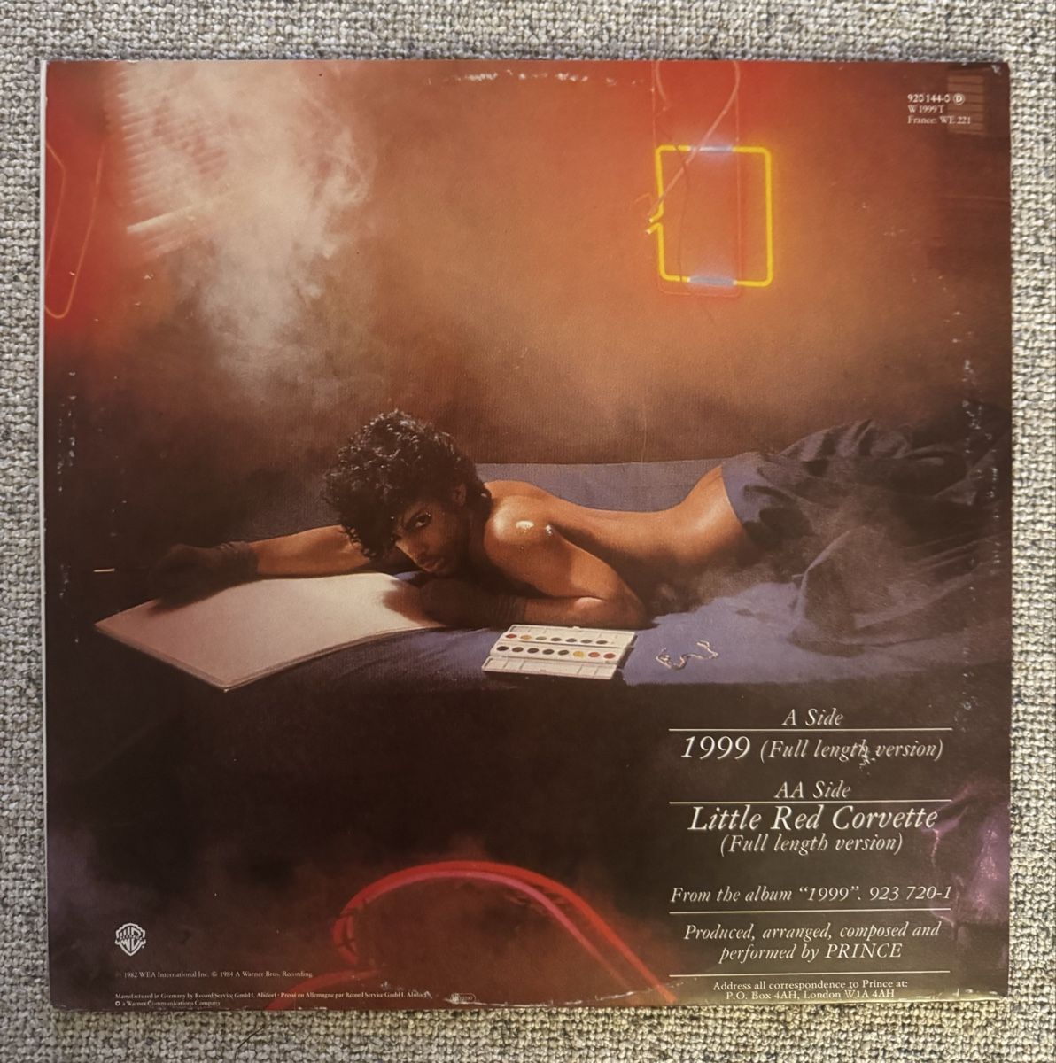 Dischi in vinile: Prince -  1999 / Little Red Corvette  -  12" Maxi - 80s – Usato da Rorbas venduto da BlackstarRecords 1
