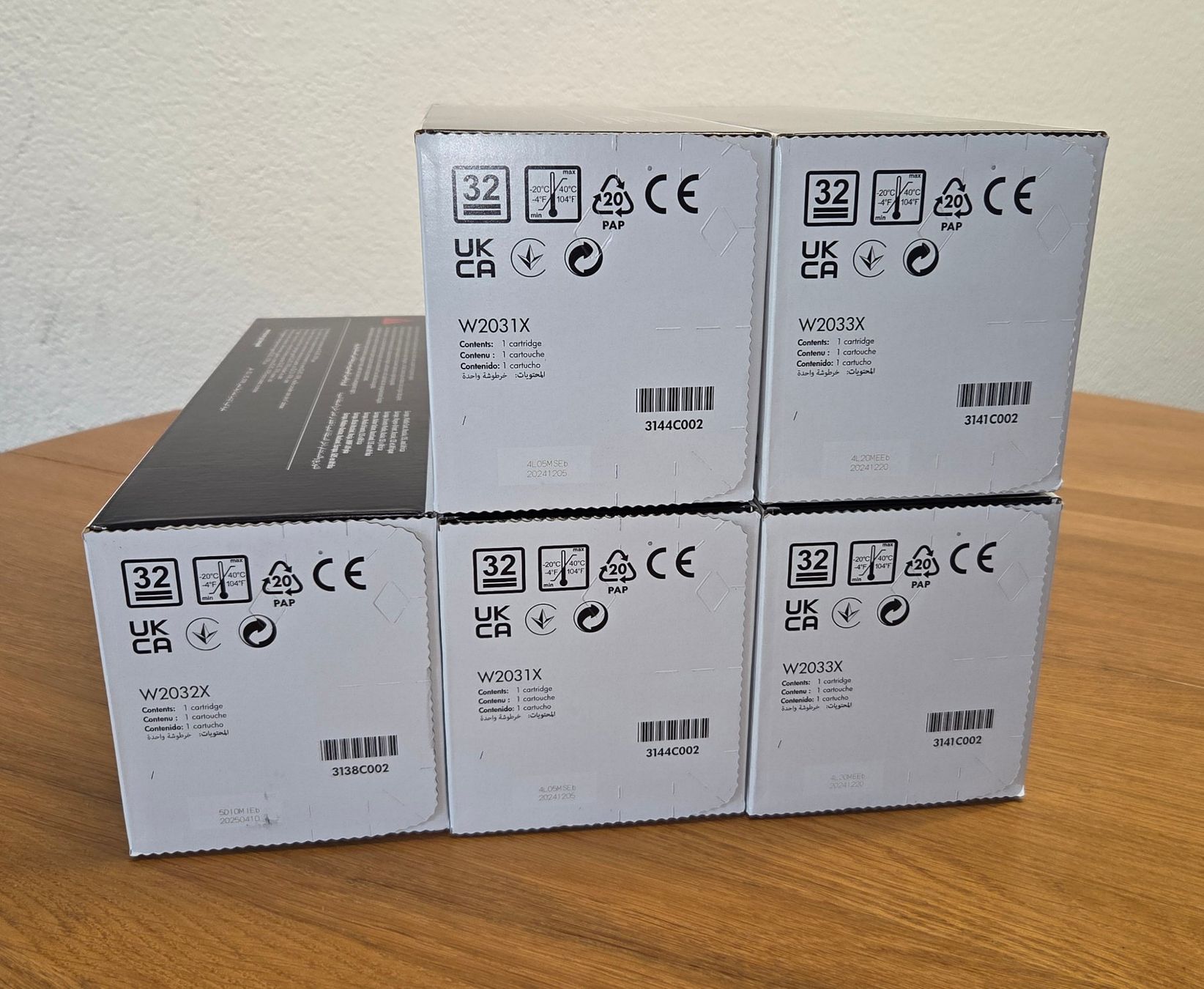 Hewlett Packard Druckerpatronen & Toner: 5 Toner 415X, 1xY, 2xC, 2xM – Neu und originalverpackt aus Auenstein von Suzuki-17 3