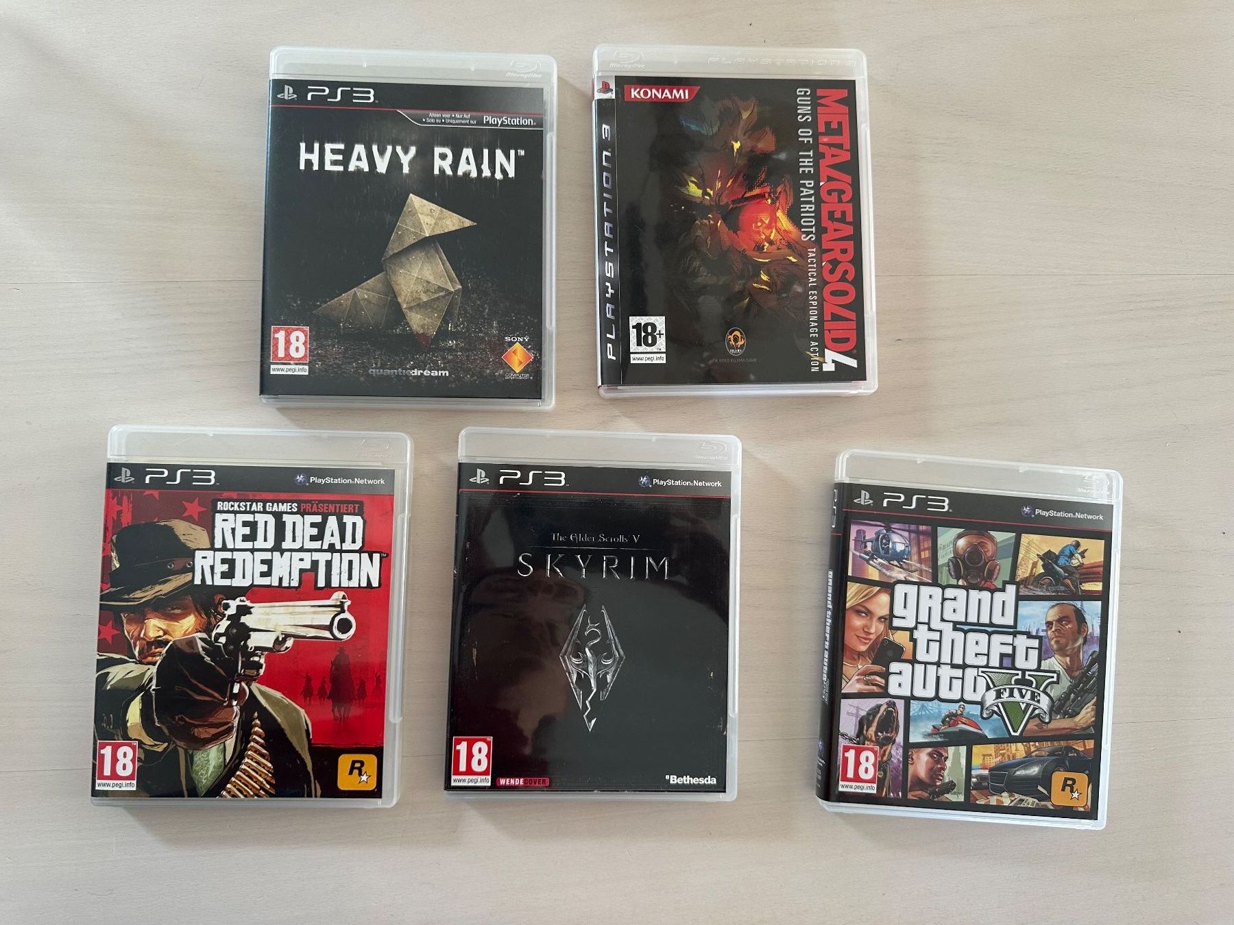 Giochi: PS3 Top Spiele Bundle: GTA V, Red Dead Redemption & mehr – Usato da Zürich venduto da VBlake