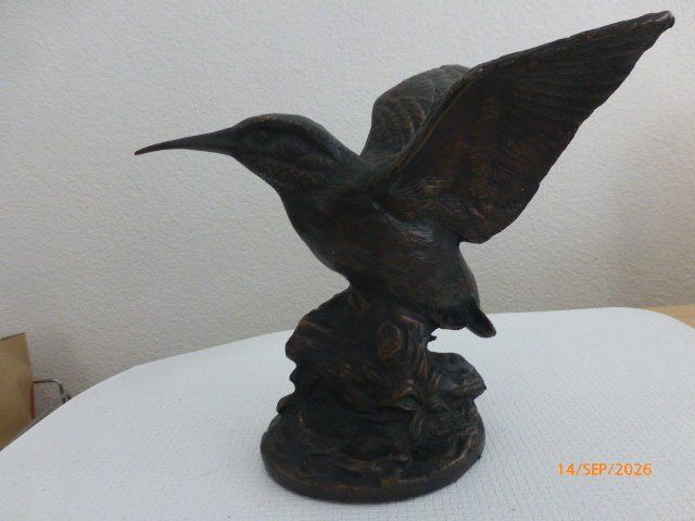 Sculture & Statue: Vogel auf Baumstrunk aus Bronze. – Usato da Pratteln venduto da Emperial 7