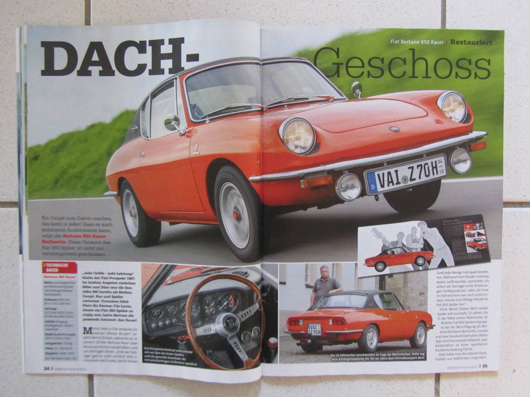 Zeitschriften & Magazine: Oldtimer Praxis, das Schrauber-Magazin, August 2023 – Gebraucht aus Weiningen ZH von dietsch57 3