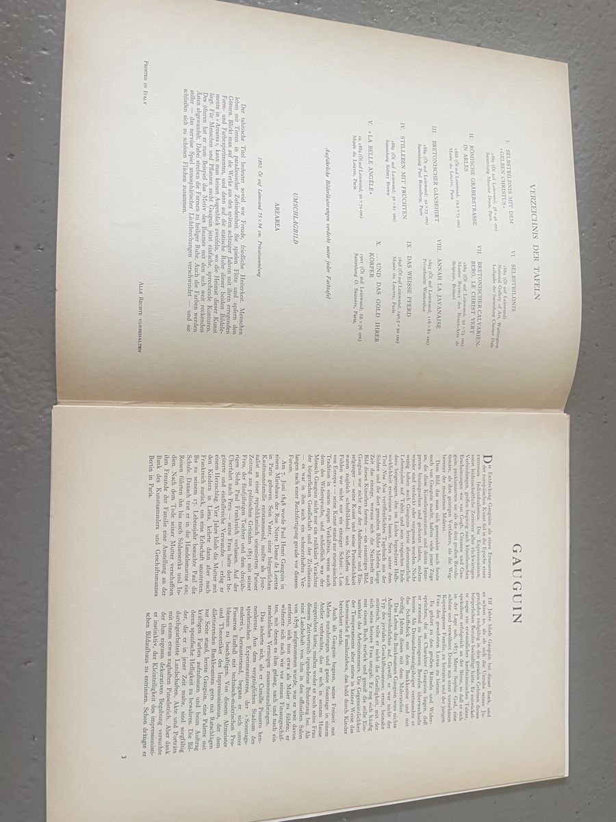 Livres: Sammlung Gaugin – D'occasion à Windisch par LizaSimpson 1