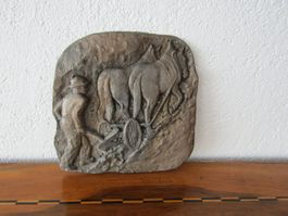 Wandplatte (Rothenbühler) von 1940 - Bronze?       (Nr.15)