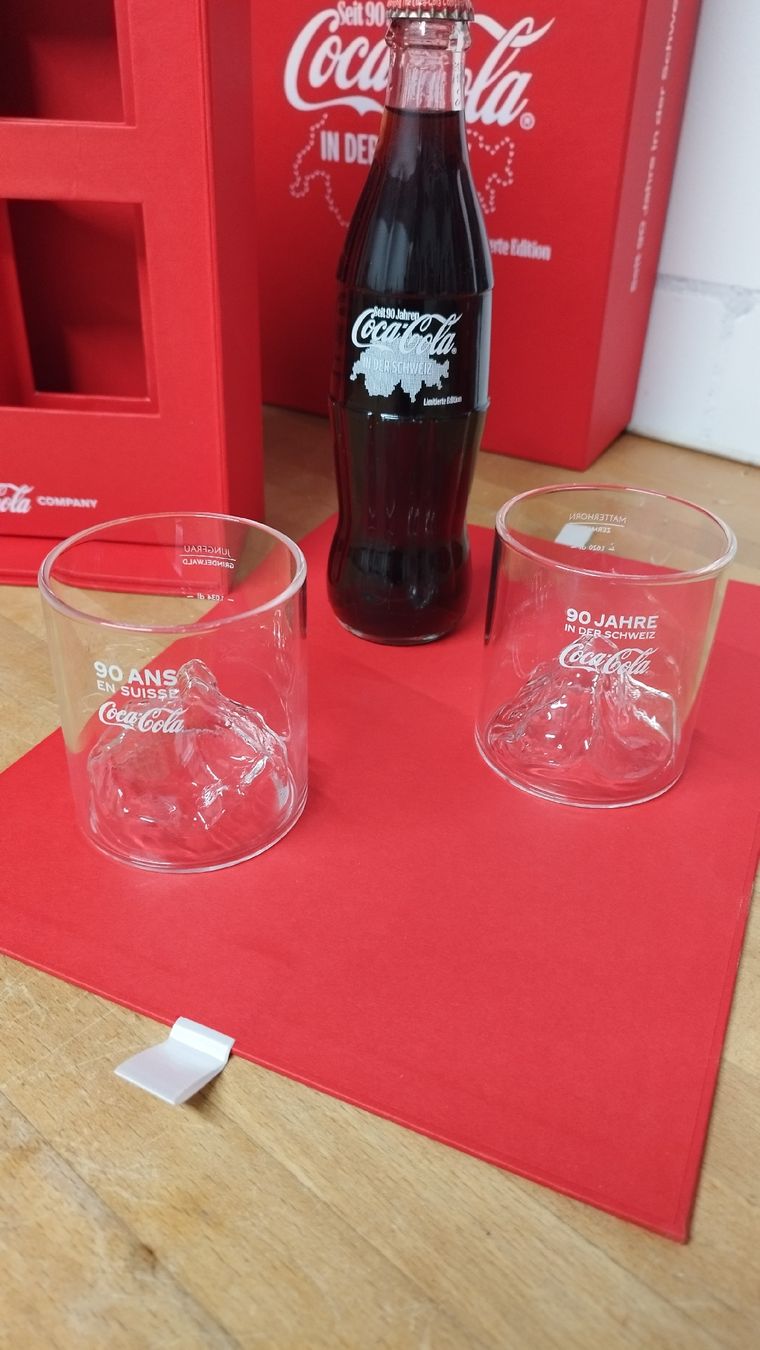 Coca-Cola Verres: Coca-Cola limitierte Sonderedition  – Neuf avec emballage d'origine à Sulz AG par Marcello62 3