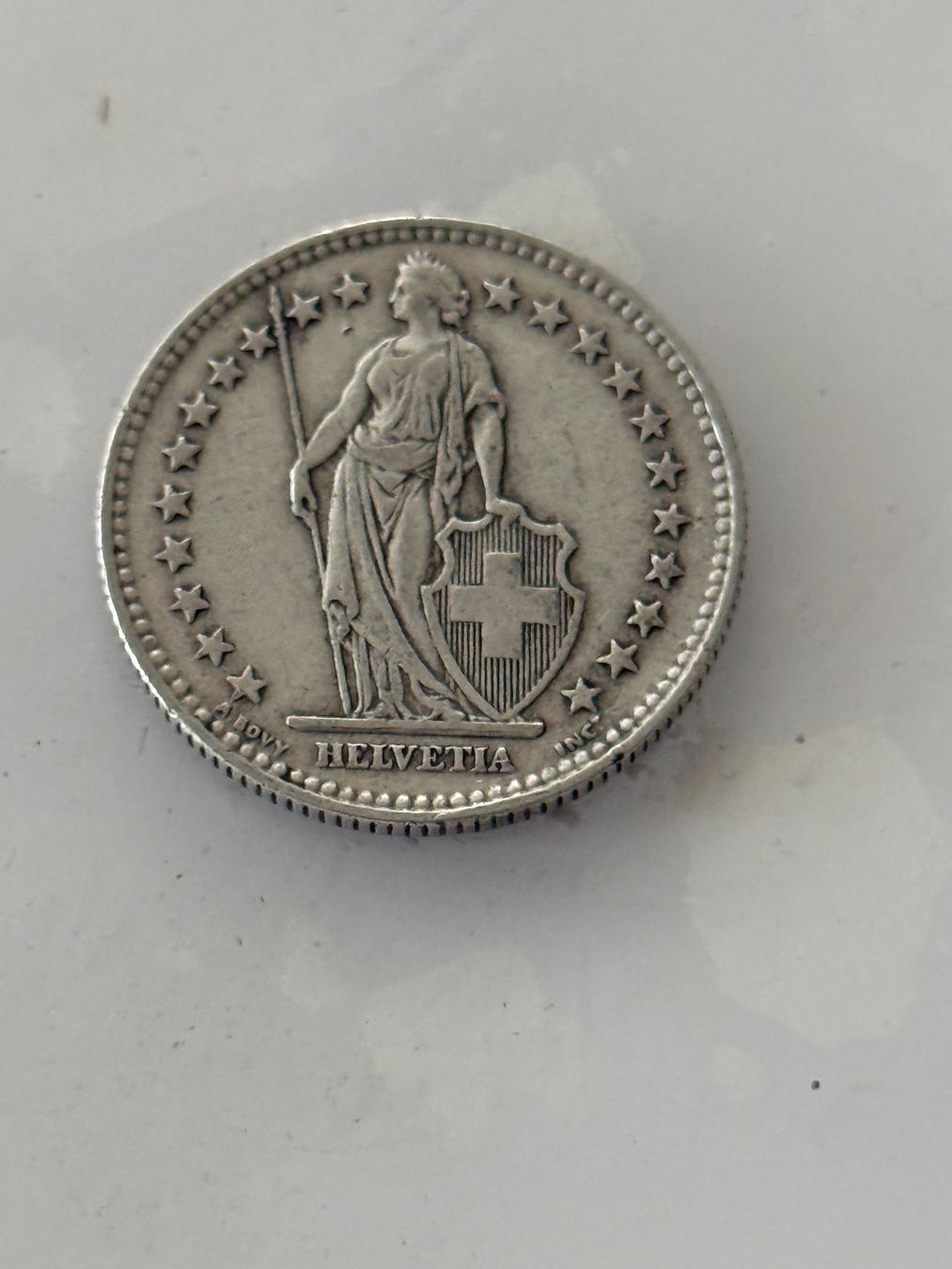 Tutti le monete: 2 Franken 1932  Rar – Usato da Wallisellen venduto da SWISS_SILVER1