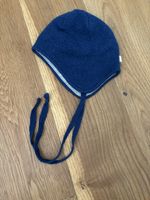 Wollwalk Mütze Disana blau 42-46 cm