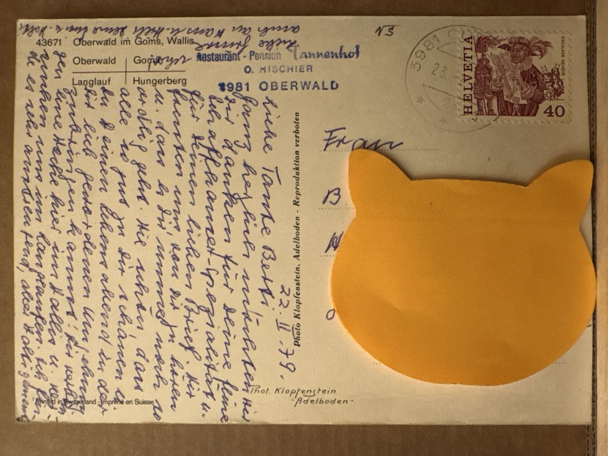 Cartoline postali: AK von Oberwald – Usato da Rümlang venduto da Kartenpost1 1
