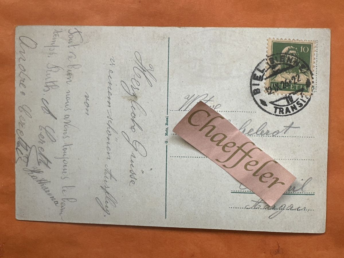 Cartes postales: 1926 Taubenloch Biel/Bienne – D'occasion à Zürich par Chaeffeler 1