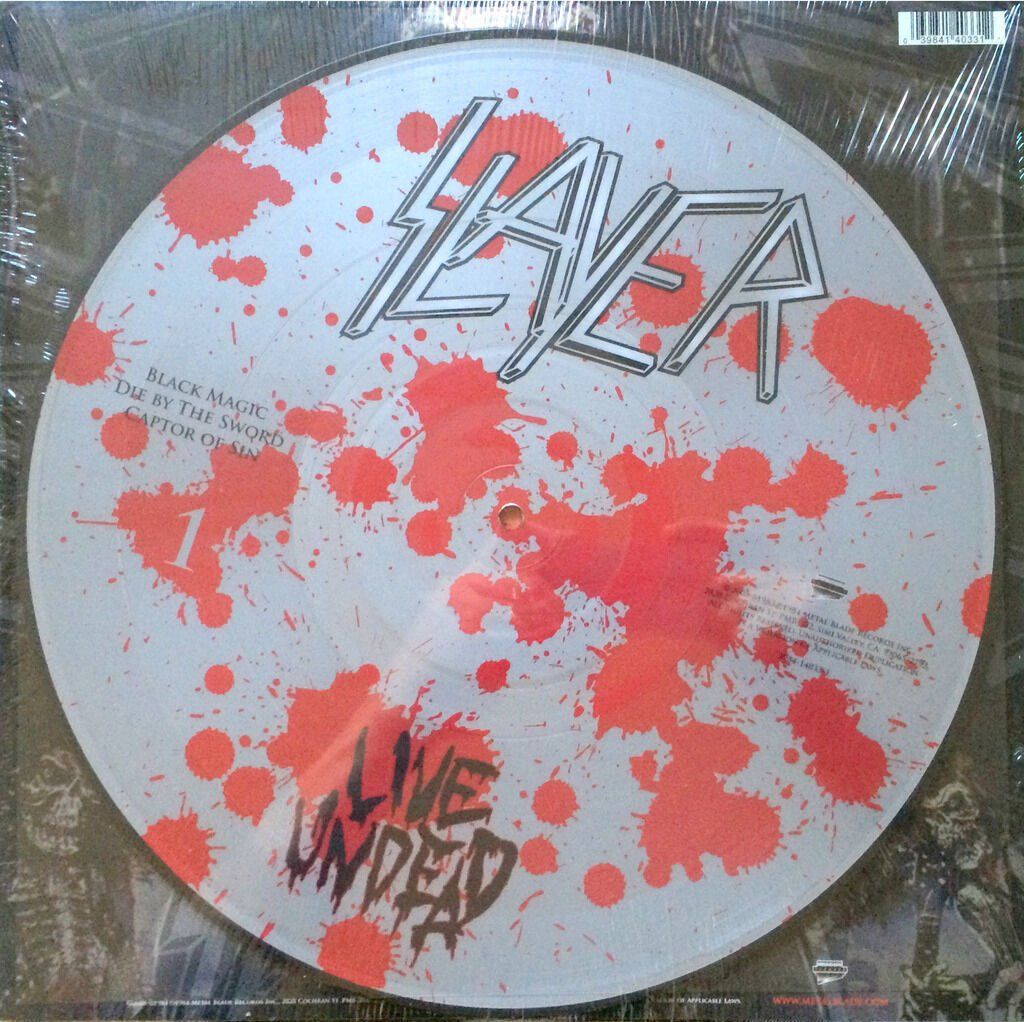 Vinyles: SLAYER - LIVE UNDEAD – Neuf avec emballage d'origine à Bottens par hotter-than-hell 1