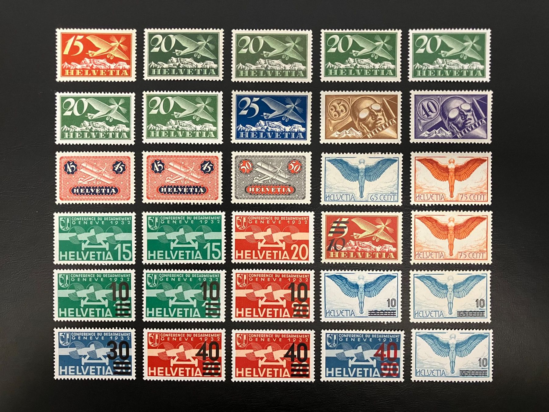 Alle Briefmarken: Lot Flugpost */** – Neu (gemäss Beschreibung) aus Solothurn von Tomtom2910
