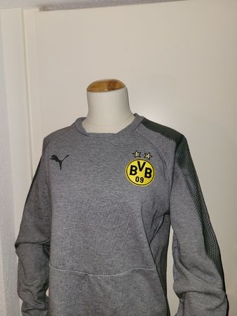 BVB Borussia Dortmund Pullover, Grau, Grösse M, Top Zustand!