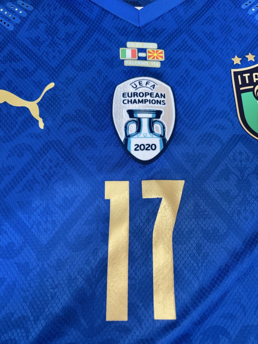 Puma Canottiere & Pantaloni: Matchworn Ciro Immobile Italia – Usato da Genève venduto da luc_7zb7 2