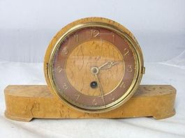 Uhr zum Aufstellen ! aus Holz ! Germany