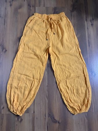 Leichte Stoffhose Gr. M