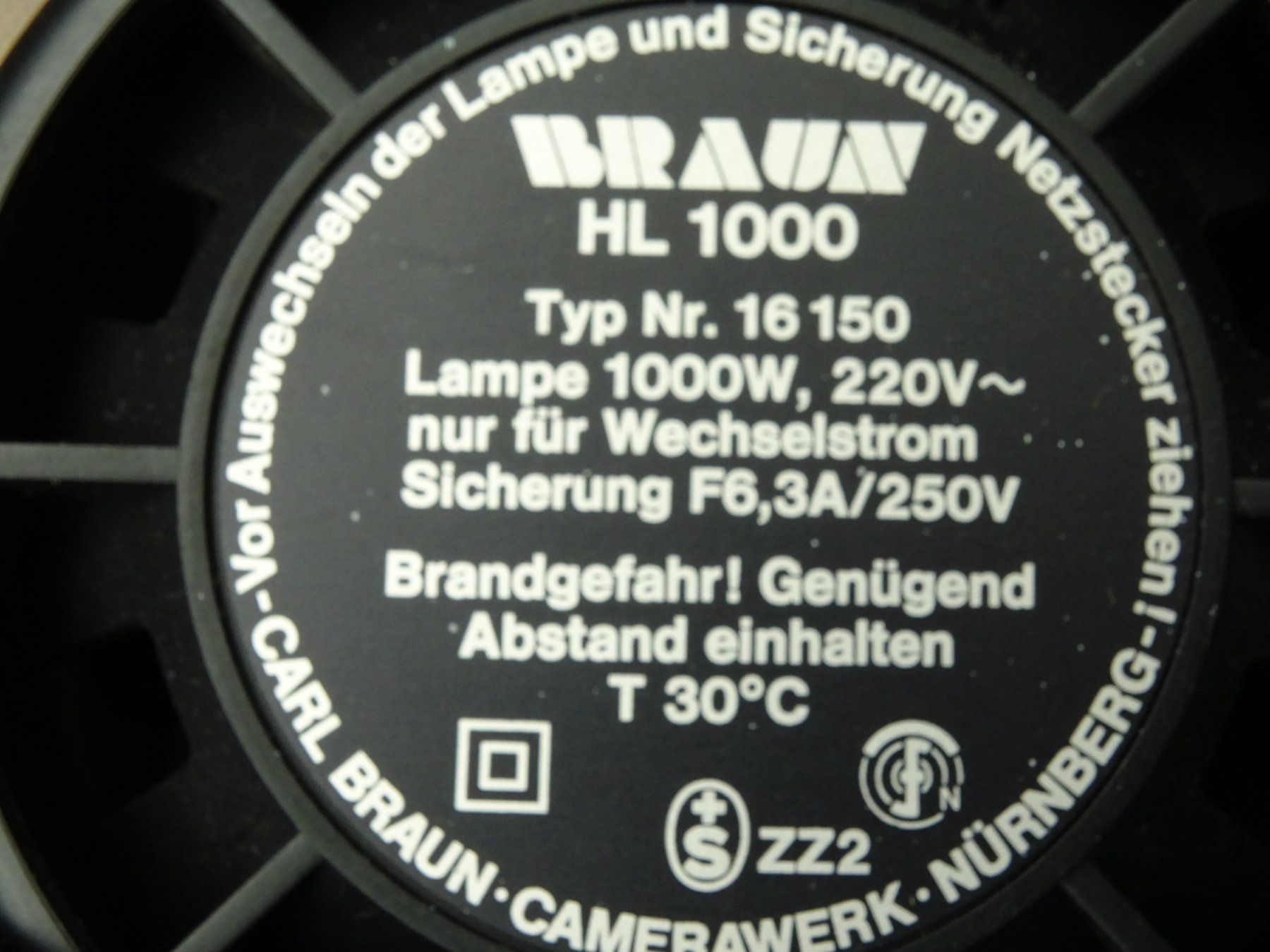 Lampen: Halogen Video / Foto Leuchte – Gebraucht aus Hirzel von Musicman03 3
