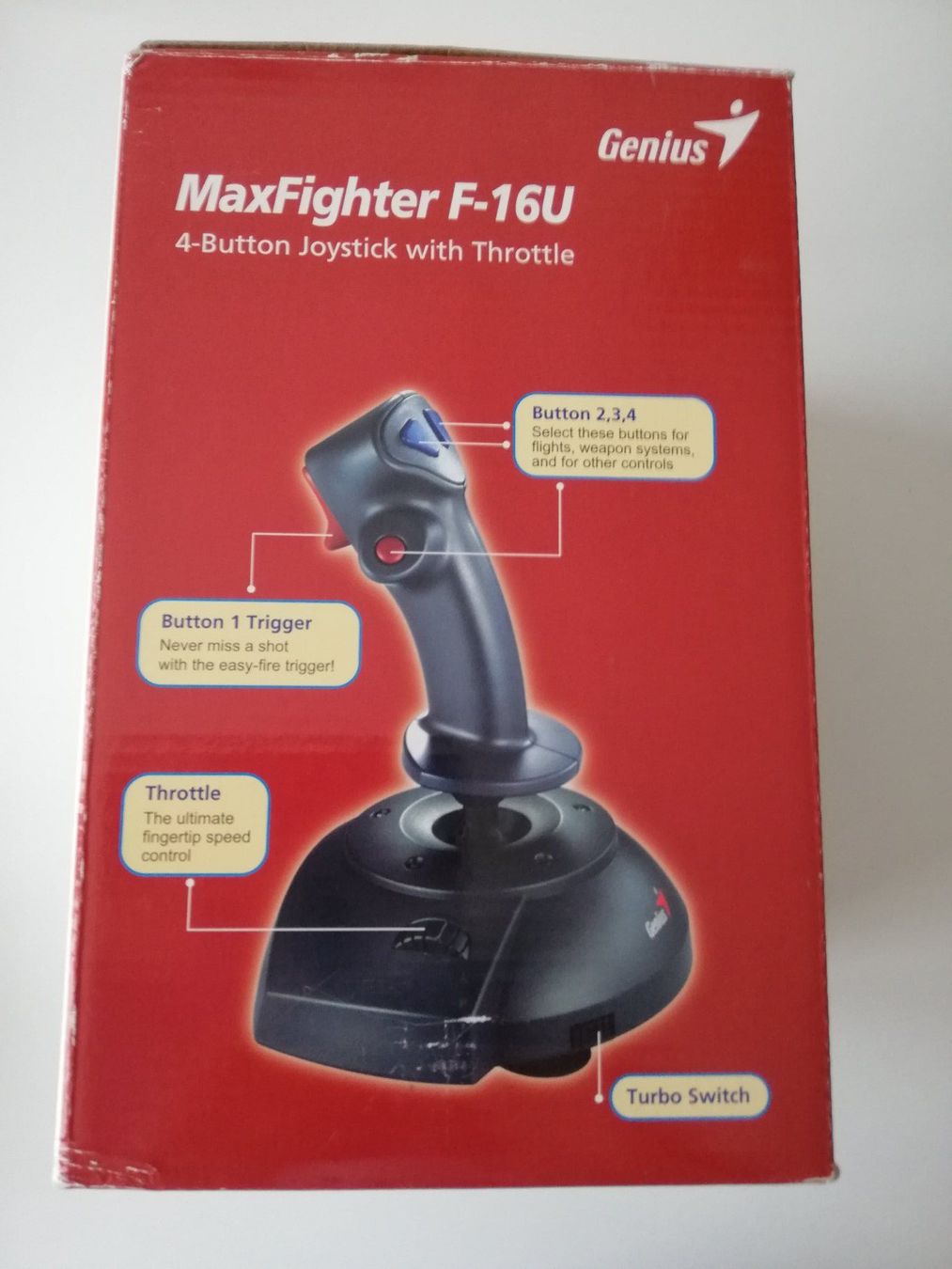 Controller: Joystick Genius MaxFighter F-16U – Usato da Starrkirch-Wil venduto da Mambostar 2