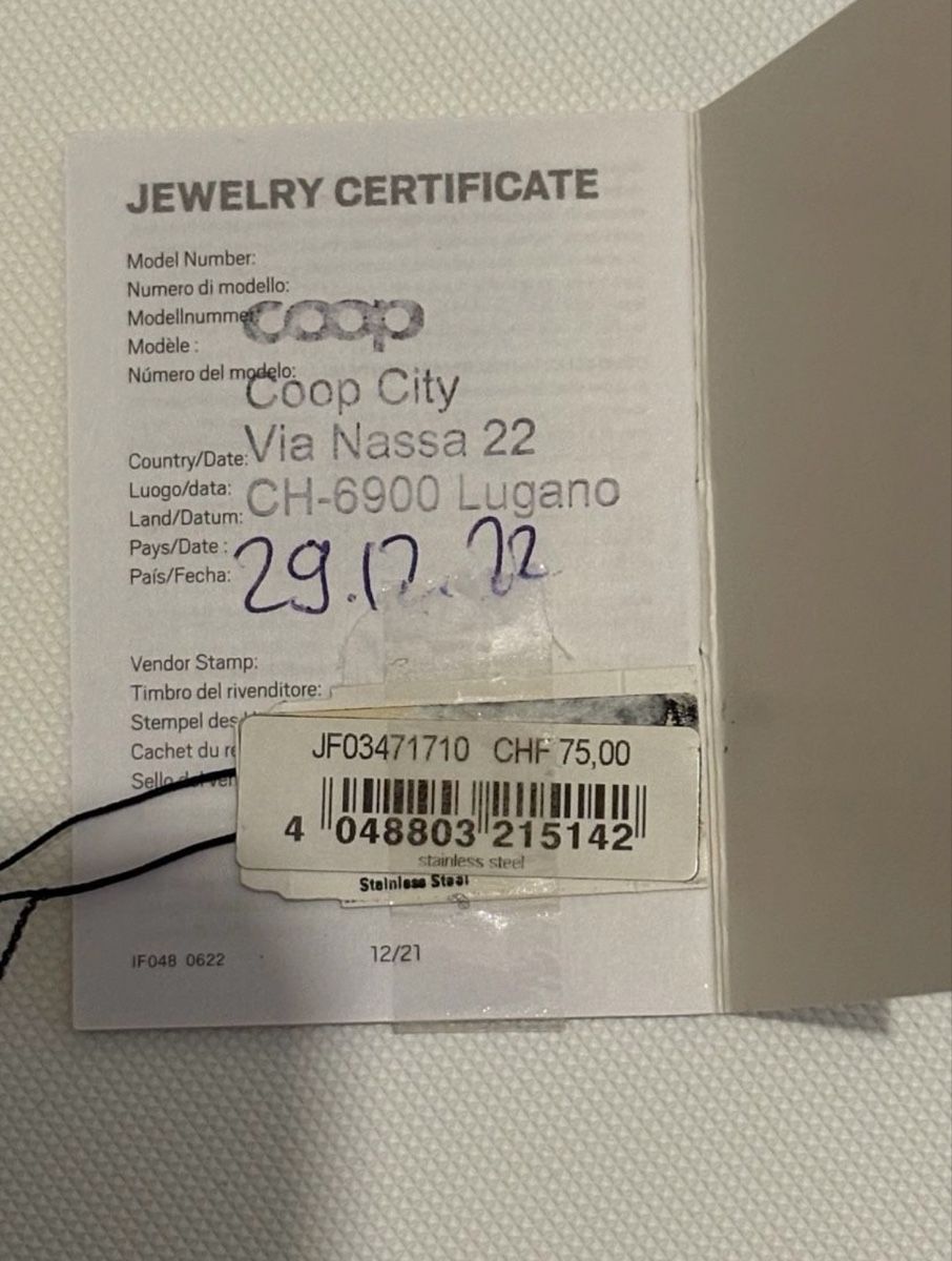 Fossil Ketten: Fossil necklace – Gebraucht aus Figino von 1024sells 1