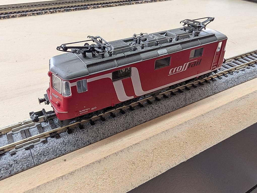 Fleischmann Modelleisenbahnen: Spur N Fleischmann 733901 - Re 436 "Crossrail" – Gebraucht aus Mönthal von lost_adventures 2