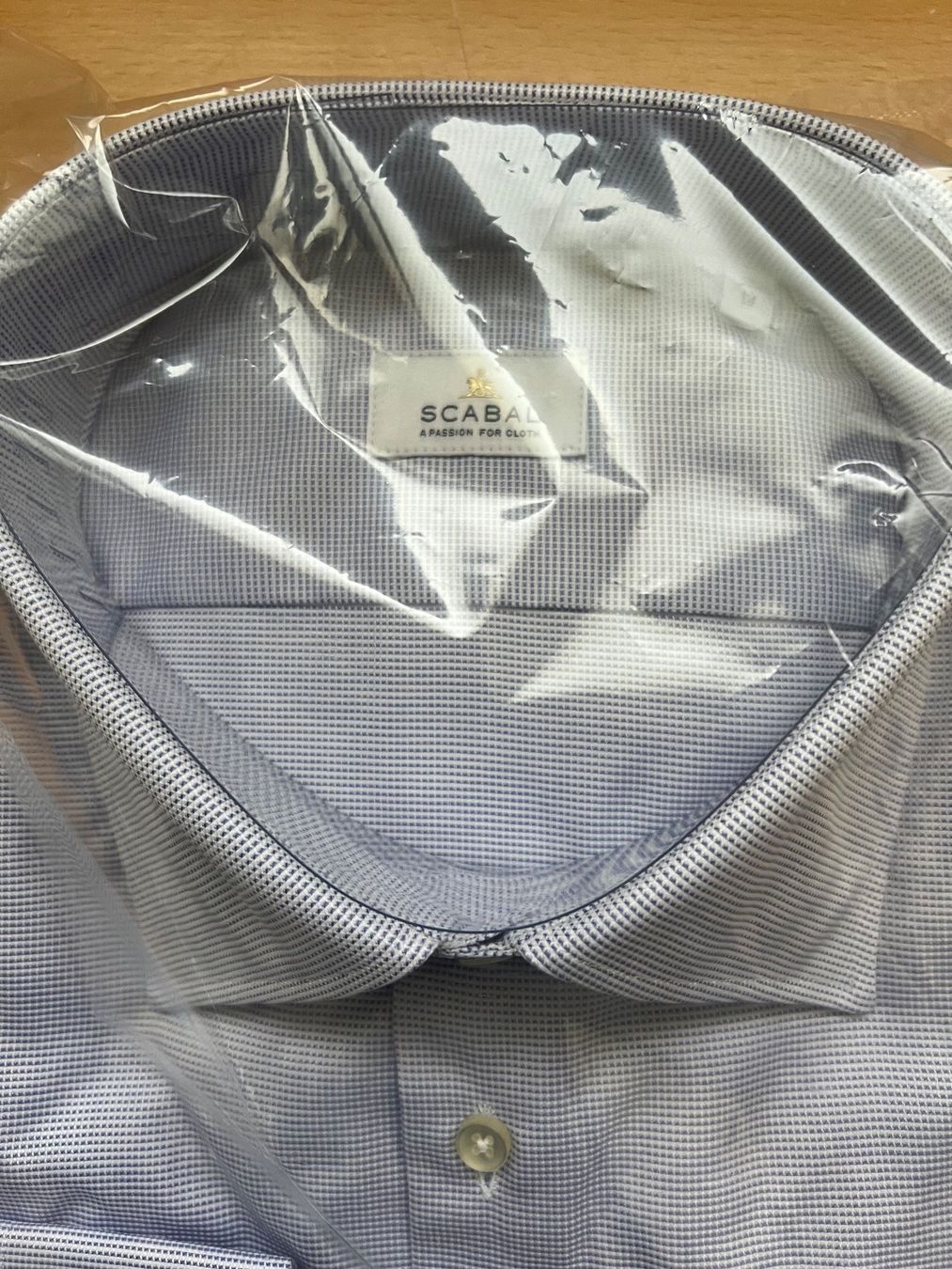 Camicie: SCABAL Herrenhemd 19/47 – Nuovo e nell'imballaggio originale da Basel venduto da bas_rgr5 2