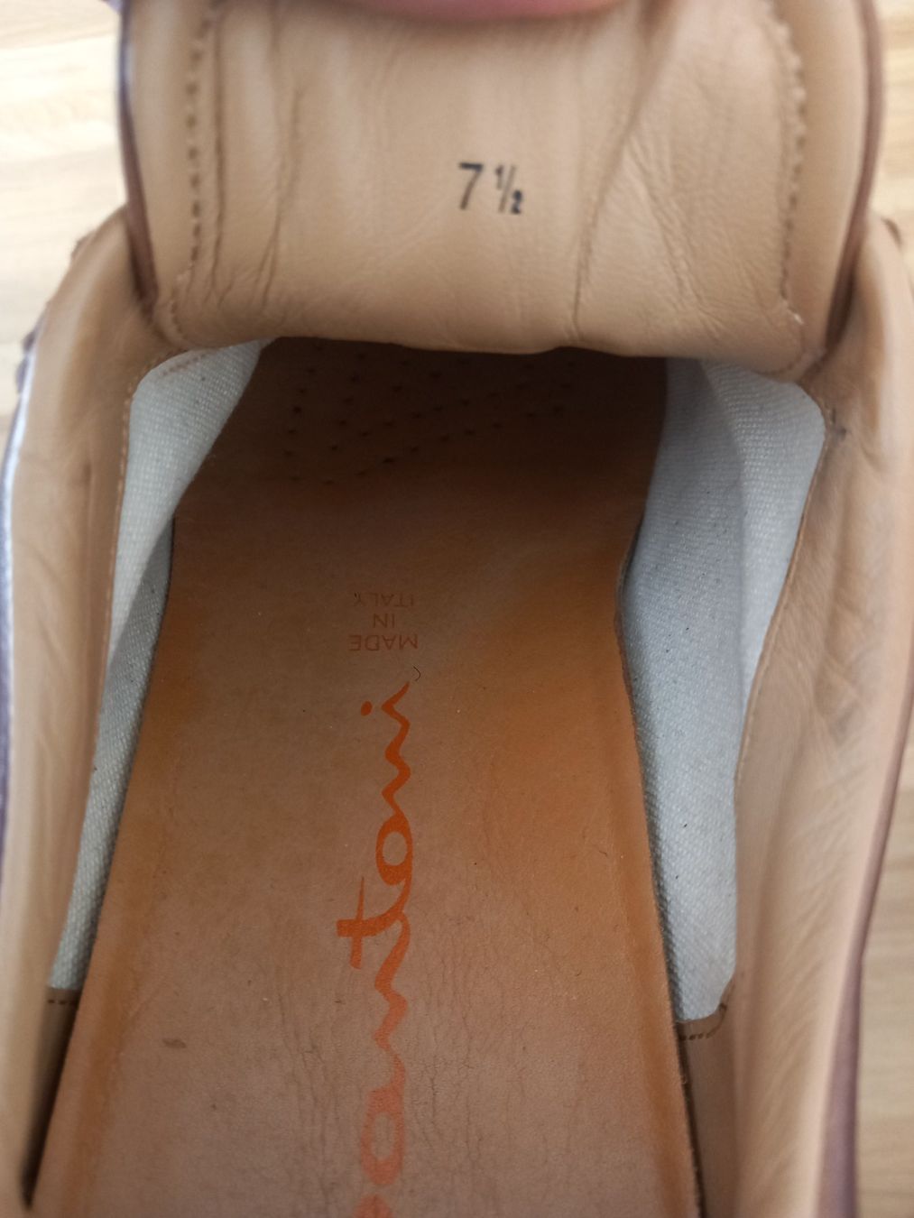 Santoni Scarpe da uomo: Santoni basket en cuir marron foncé – Usato da Le Grand-Saconnex venduto da Rgt87 9