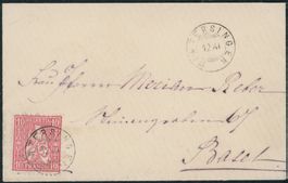 BL Wintersingen - Zwergstempel - Brief
