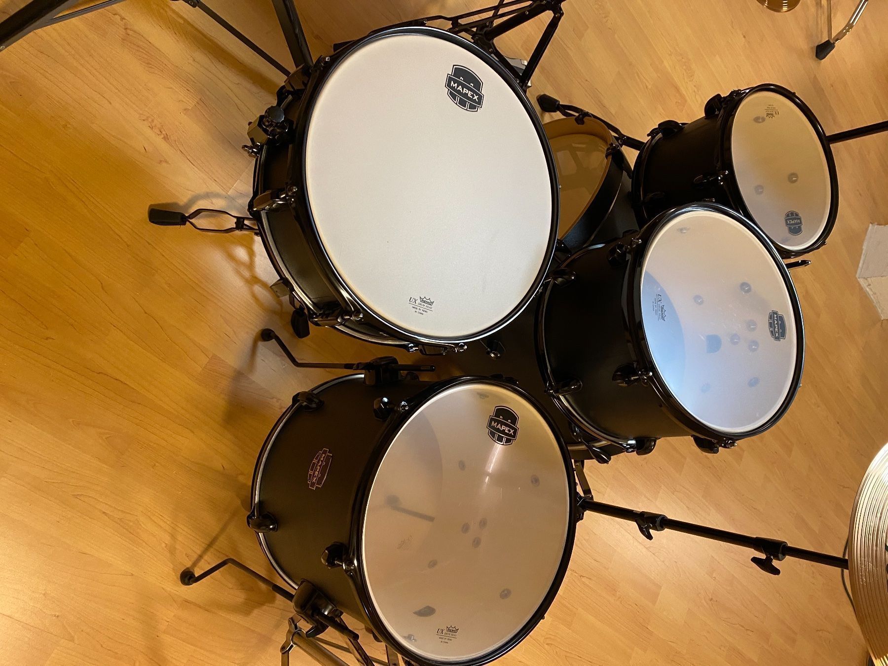 Sabian Strumenti musicali: Drum Set Mapex mit Sabian Cymbals – Nuovo (secondo la descrizione) da Schönenwerd venduto da Bryna2002 2