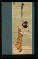 Raphael Kirchner: Mikado, Japanerin bala