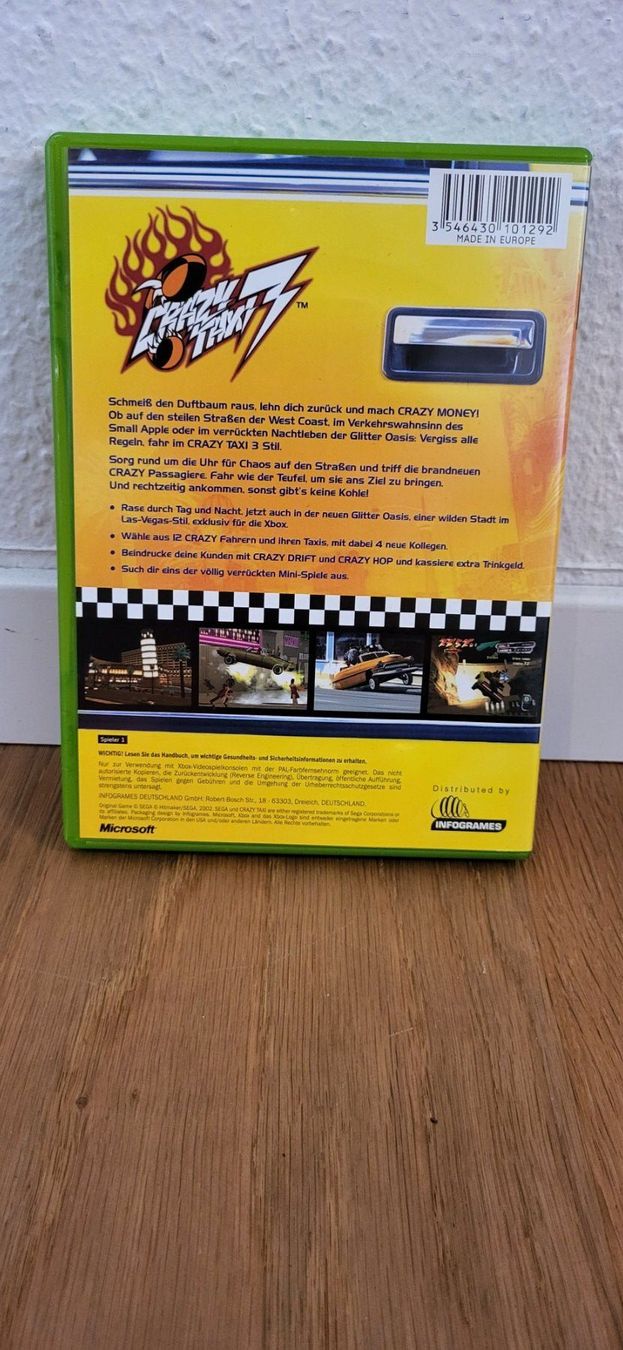Microsoft Giochi: Xbox - Crazy Taxy 3 – Usato da Münsingen venduto da DigitaleSpielecke 1