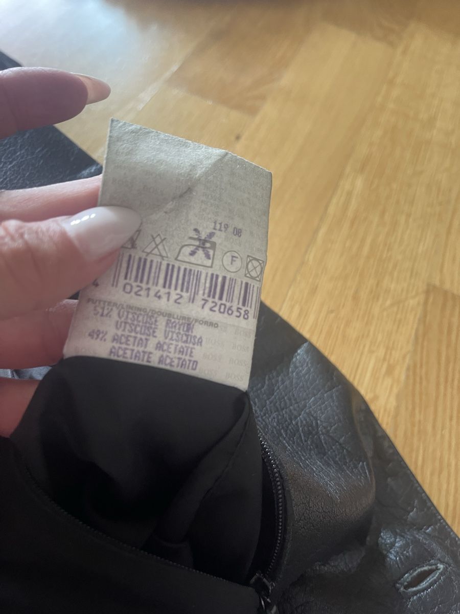 Hugo Boss Cappotti: Lederjacke Hugo Boss Ledermantel, Grösse 52 – Usato da Rüschlikon venduto da leo_mwz2 5