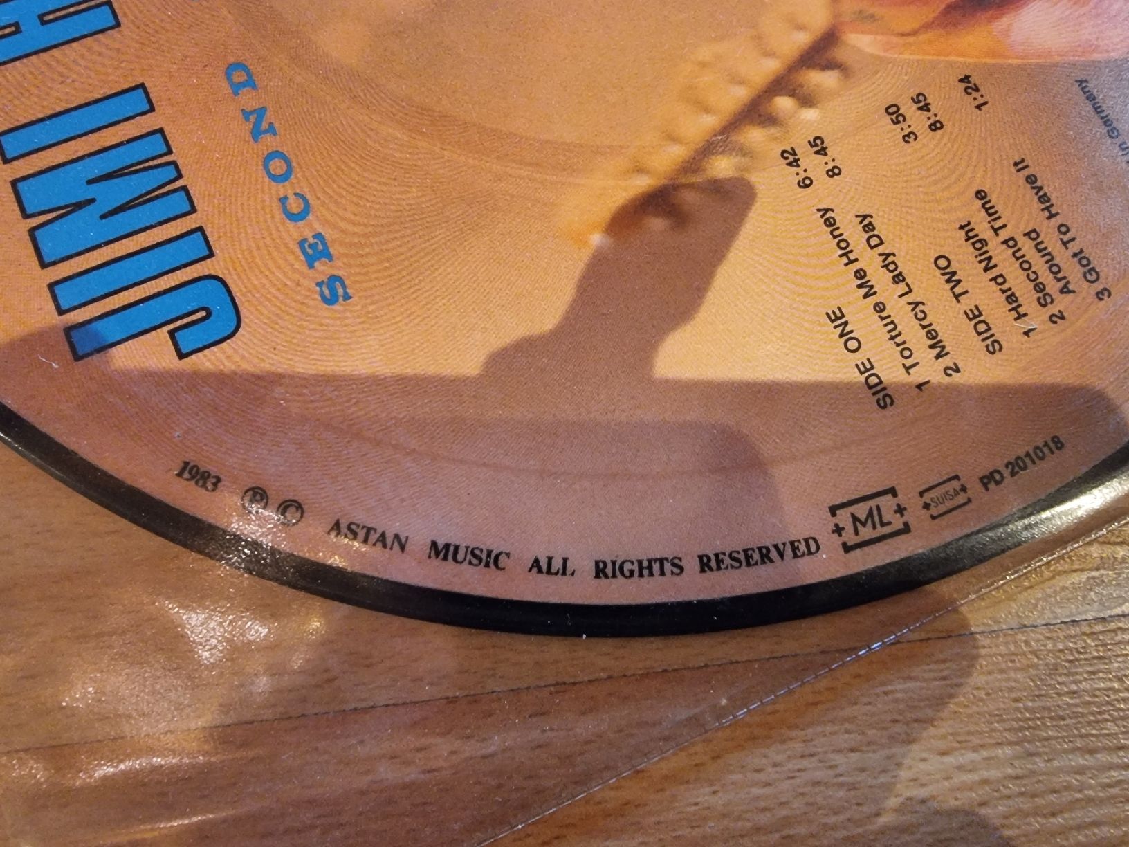 Dischi in vinile: Jimi Hendrix "Second Time Around" RARITAET LP – Usato da Untersiggenthal venduto da Mando2008 3