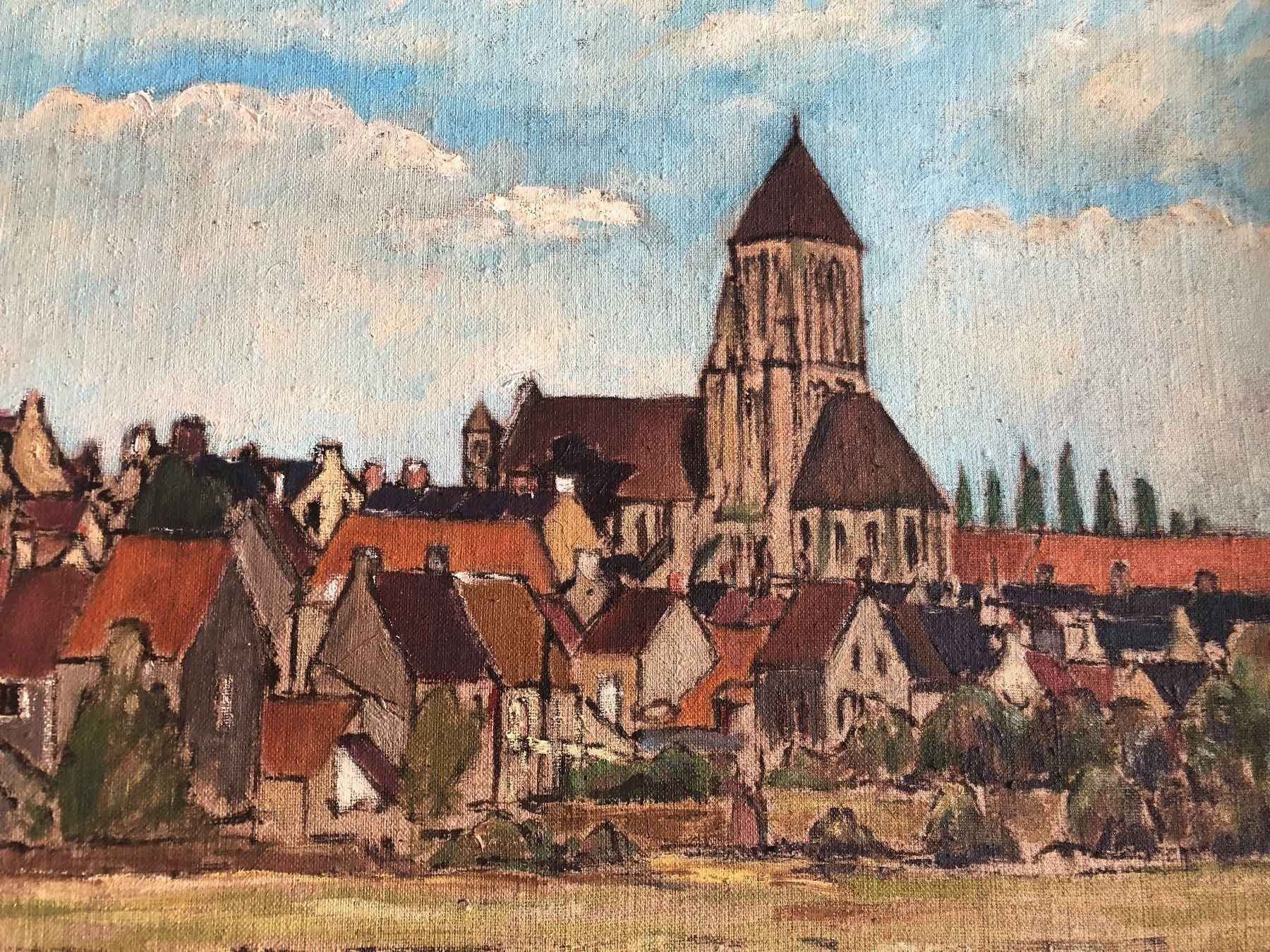 Gemälde: Bild F.Haldi 1973 – Gebraucht aus Wallisellen von Casanna56 1