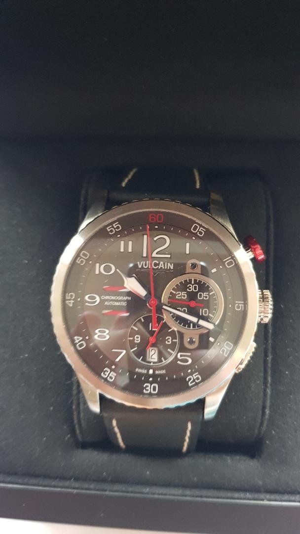 Vulcain Uhren: Montre Neuve Vulcain Aviator Chronograph Automatic – Neu und originalverpackt aus Meyrin von menelaos77 3